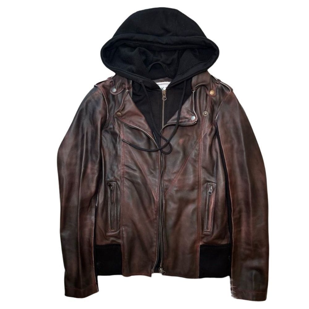 JKT NYC Hannah Patina Leather Jacket